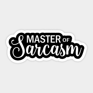 Fluelnt in sarcasm Sticker